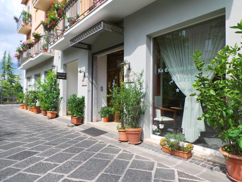 Hotel La Congiura Dei Baroni Teggiano Exteriér fotografie